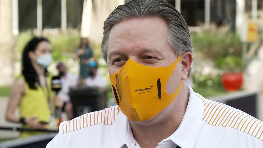 Zak Brown looks forward to 'exciting days' for McLaren