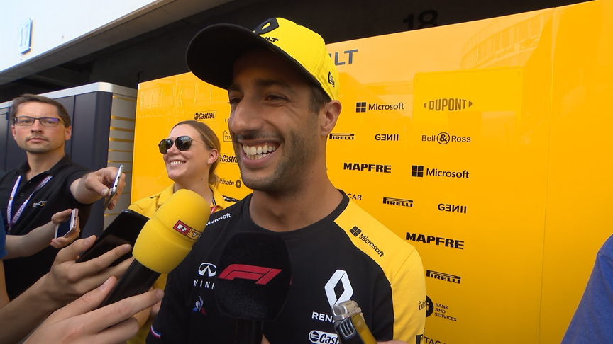 Daniel Ricciardo: Always something to be learned when we drive the car