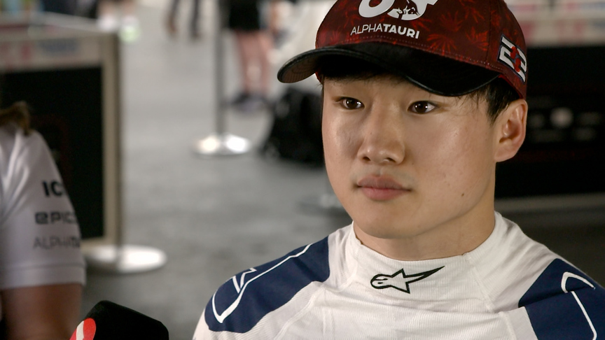 Yuki Tsunoda: AlphaTauri 'did a fantastic job' in Baku qualifying