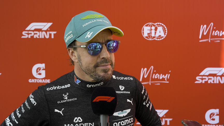 Alonso reports ‘less vibrations’ from the Honda power unit after Sprint Qualifying