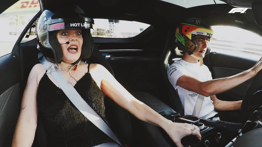 Celebrities thrilled by 2019 Pirelli Hot Laps