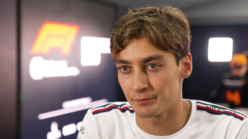 Distraught Russell ‘lost for words’ after last lap DNF while he was chasing victory