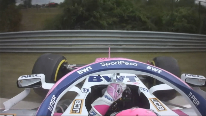 FP1: Perez repeats team mate's Turn 7 spin