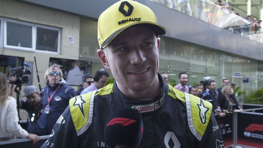 Nico Hulkenberg: We fell short in a 'nip and tuck' session