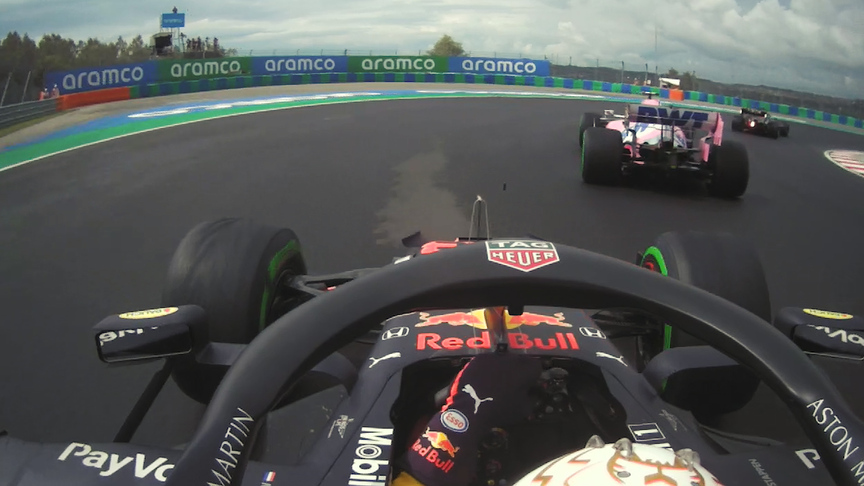 Hungarian GP: Lightning start launches Verstappen from P7 to P3