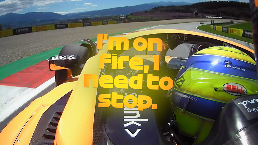 2022 Austrian GP FP1: Fire on Lando Norris’s McLaren brings out red flags in first practice