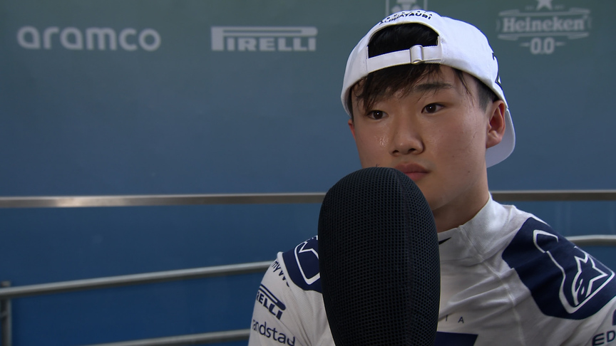 Yuki Tsunoda happy he 'got up to speed quite quickly' in São Paulo