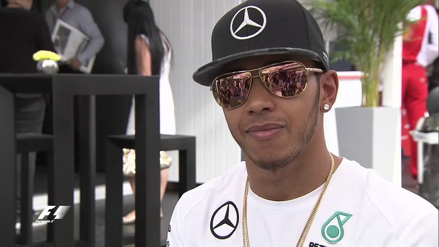 Lewis Hamilton Talks About the 2014 Title
