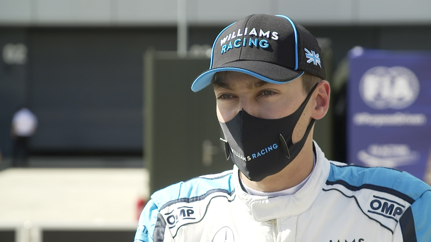 George Russell was "completely in control of the car" under yellow flags