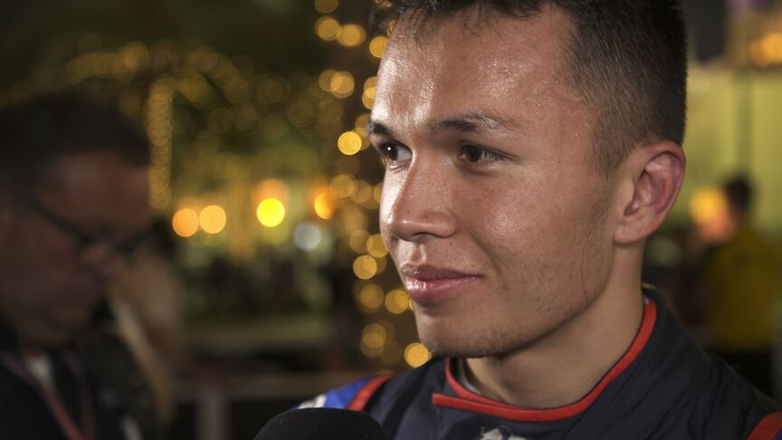 Alexander Albon: Good to 'get it back together' today in Qualifying