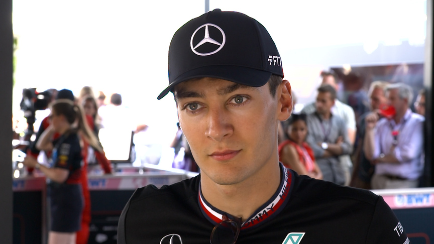 George Russell has 'opportunity to fight' from P6 on grid in French GP