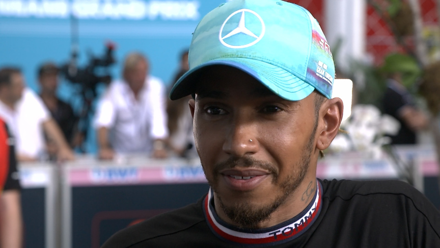 Lewis Hamilton: 'I was giving it everything' in Miami GP