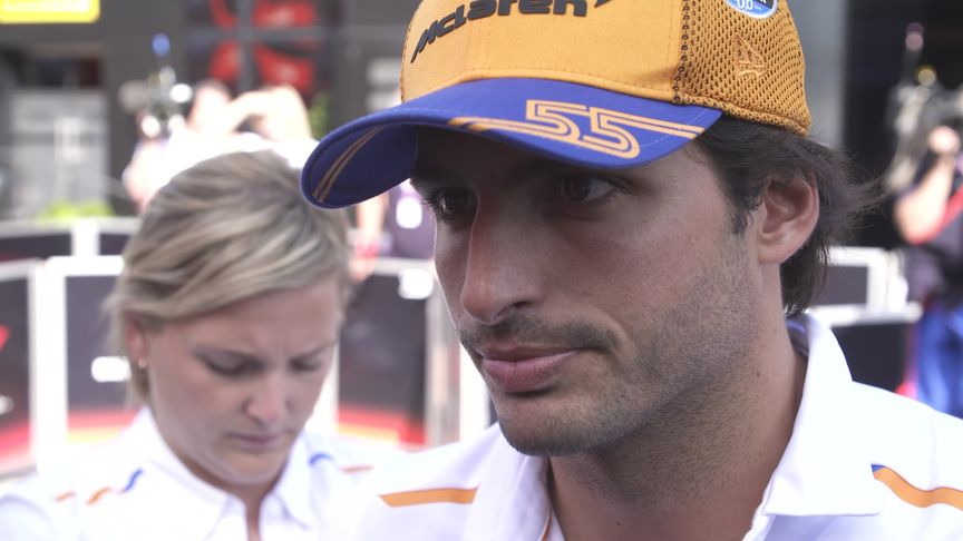 Carlos Sainz: 'It was an intense pit stop'