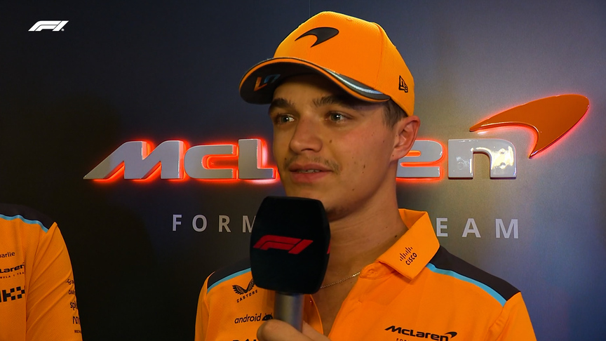 ‘We’re in a good position’ – Norris cautiously optimistic after impressive P2 in second practice