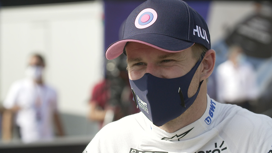 Nico Hulkenberg 'much more confident and comfortable' after qualifying P3