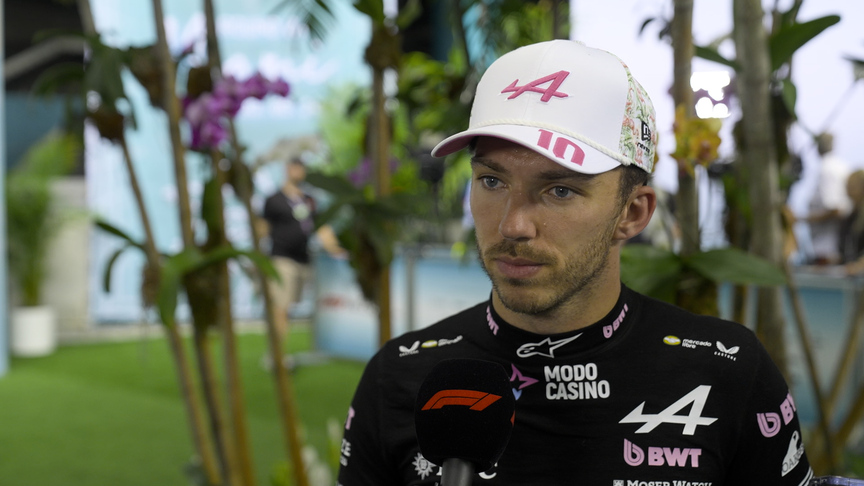 Gasly describes ‘scary’ crash in Miami Grand Prix