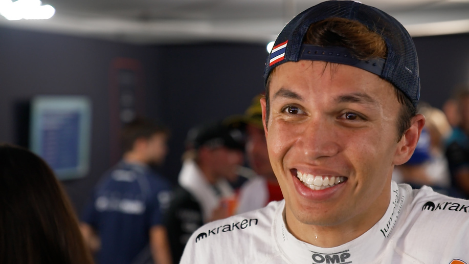 ‘I’m very happy’ – Albon beaming after defensive masterclass seals P7 finish for Williams