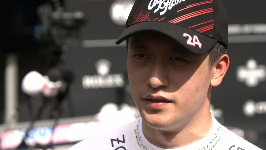 Zhou Guanyu 'couldn't get a lap in' in Monaco qualifying