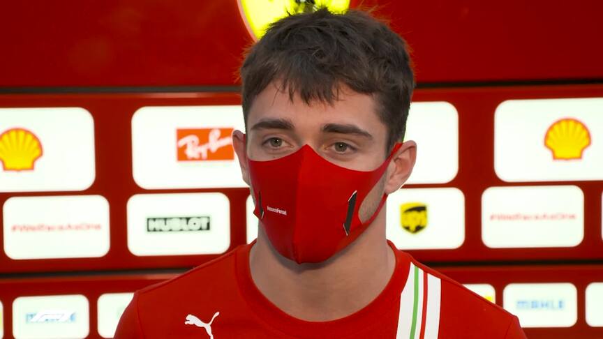 Charles Leclerc: Russia lap times 'better than expected'