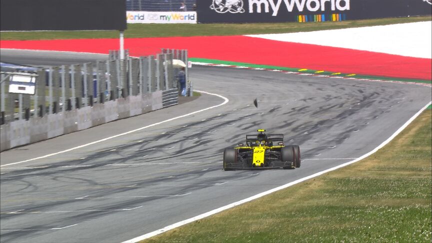 Qualifying: Hulkenberg's Renault loses bodywork in Q1