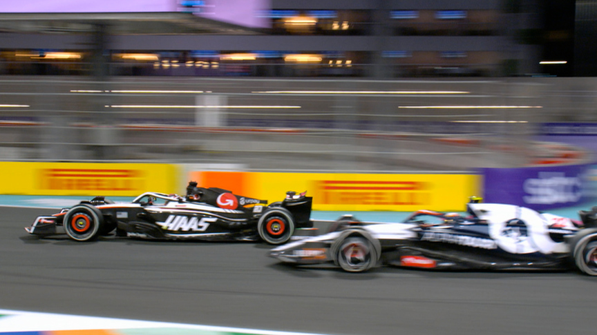 2023 Saudi Arabian Grand Prix: Magnussen battles past Tsunoda on last lap for final point in Jeddah