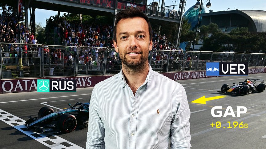 Jolyon Palmer's Analysis - Last lap drag race in Baku
