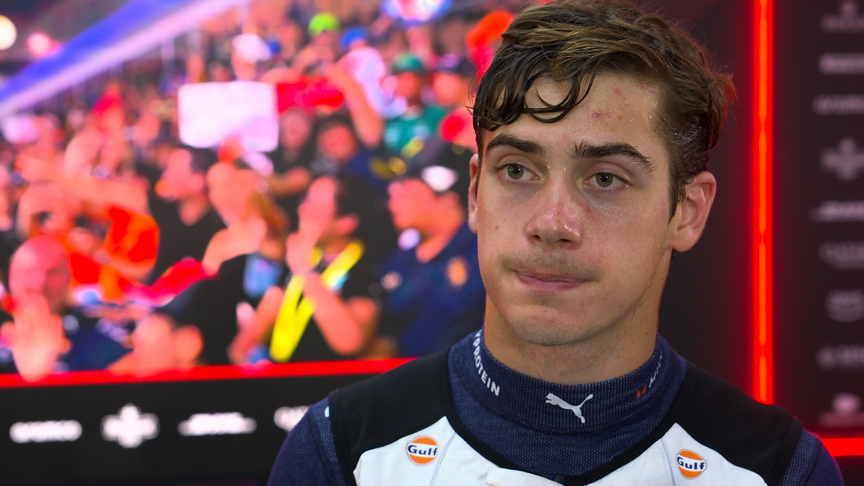 Colapinto explains ‘why I’m not happy’ after Singapore qualifying