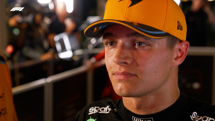 ‘All of their debris hit my car and ruined my race’ – Norris explains his day was compromised at the very start