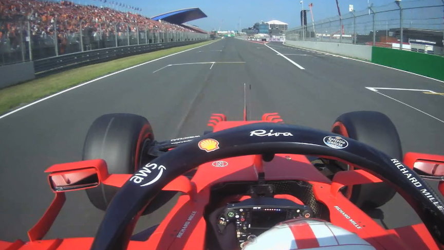 2021 Dutch GP FP2: Onboard for Charles Leclerc’s fastest lap