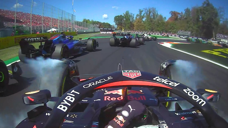 Top 10 Onboard Moments: 2022 Italian Grand Prix