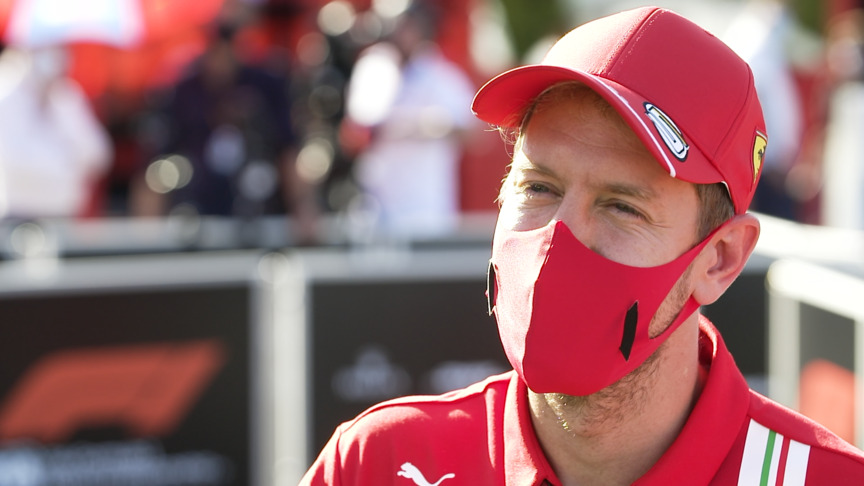 Sebastian Vettel pays tribute to Sir Frank Williams