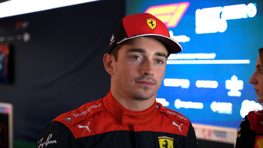 Charles Leclerc with 'some work to do' after taking grid penalty in Austin