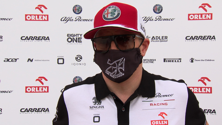 TESTING DAY 1: Kimi Räikkönen reveals car 'felt really good' in places