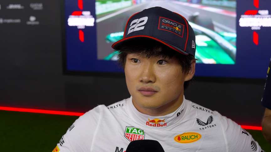 ‘Now it makes sense’ – Tsunoda revelling in Red Bull’s long run pace after Friday practice