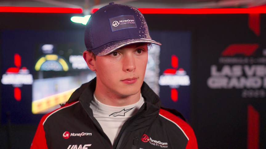 ‘I made a mistake in Q1 but got away with it’ - Bearman after securing P14 in Las Vegas Qualifying