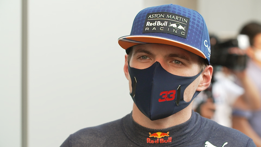 Max Verstappen 'a little bit surprised' after qualifying P2 in Russia