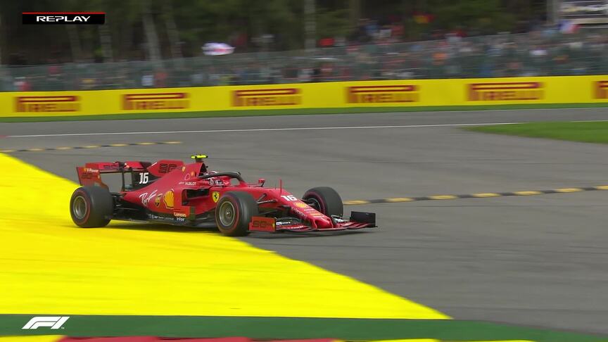 BELGIAN GP: Leader Leclerc gets it all wrong at Les Combes