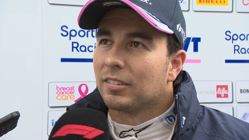 Sergio Perez: 'We generally gain when there's less running'