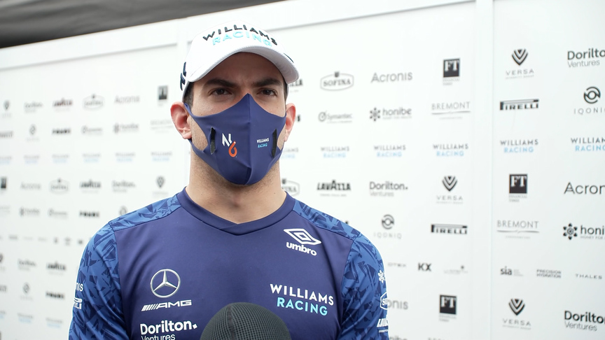 Nicholas Latifi: Williams 'still have work to do'
