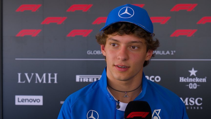 Antonelli: Mercedes 'very strong' but 'we expect Red Bull, McLaren and Ferrari to be up there as well'