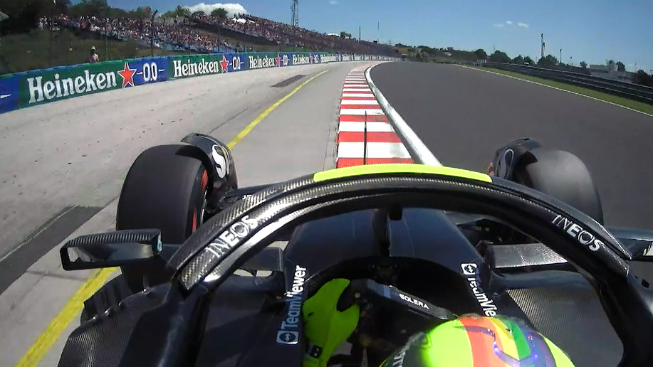 2023 Hungarian GP FP3: Onboard with Lewis Hamilton for the fastest lap of final practice