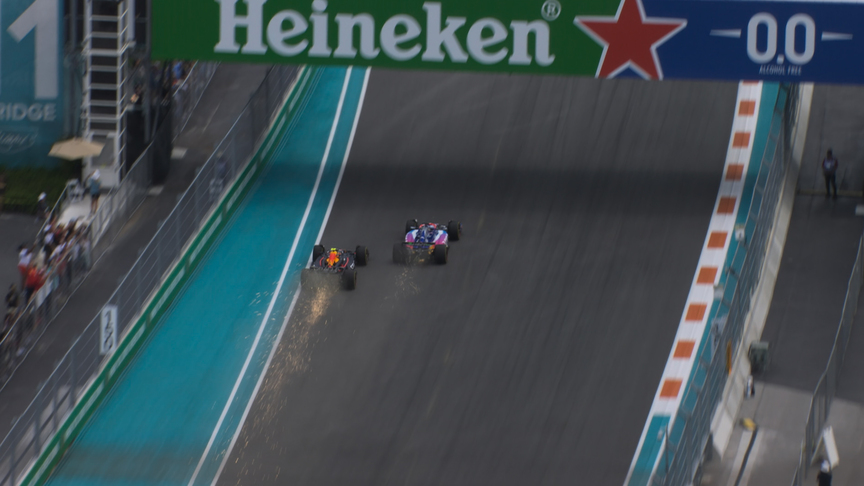 2024 Miami GP Sprint: Perez grabs P3 back from Ricciardo
