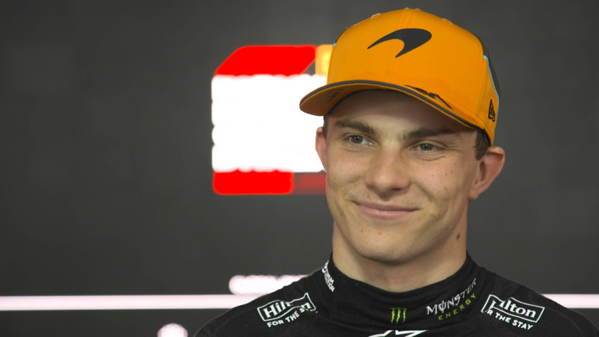 Oscar Piastri 'happy overall' with P2 qualifying position for the 2024 Italian Grand Prix