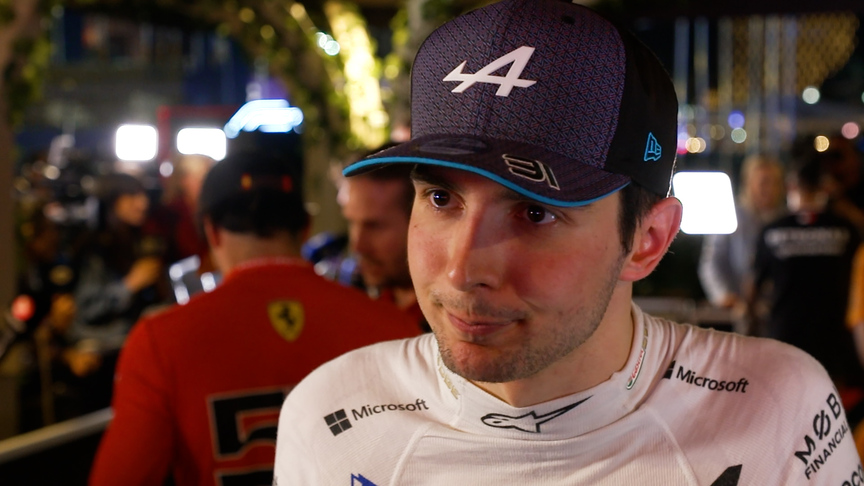 Ocon: P8 and P9 for Alpine ‘the maximum we could have done today’