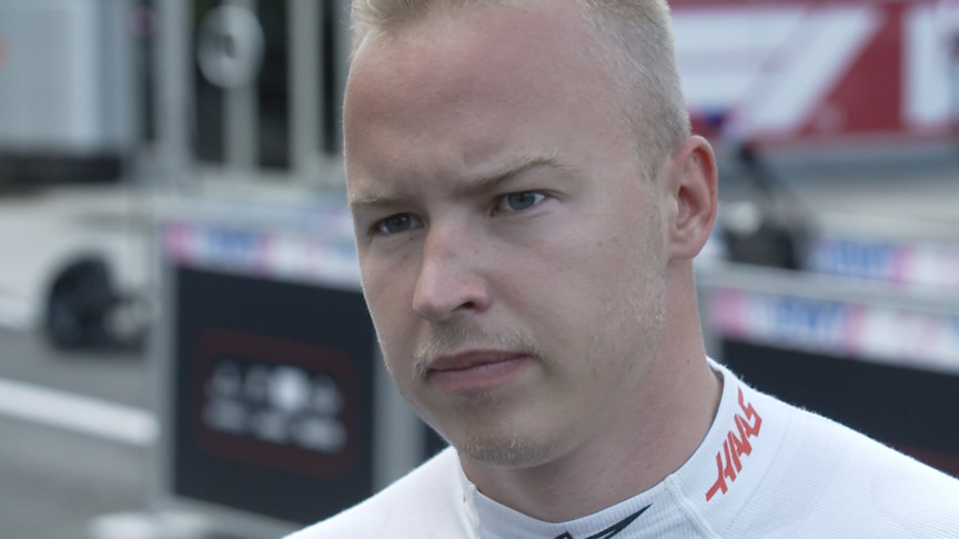 Nikita Mazepin frustrated by 'really annoying' pit lane crash with Räikkönen