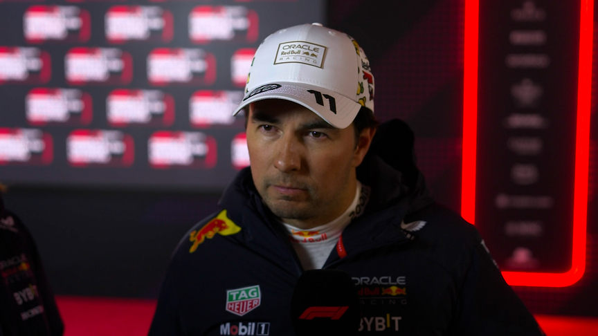 ‘We’ve got some work to do’ admits Perez after tough first day in Vegas