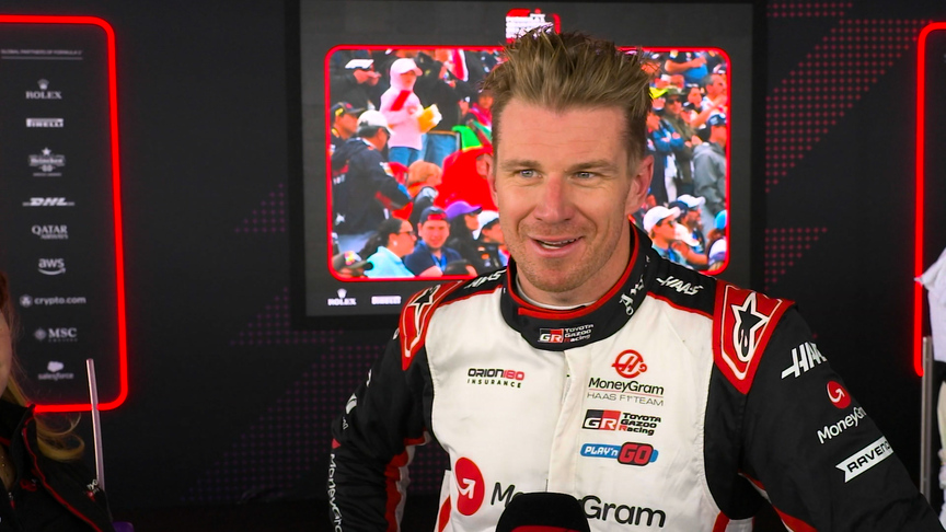 Haas's Hulkenberg thrilled with ‘awesome day for the team’ in Mexico