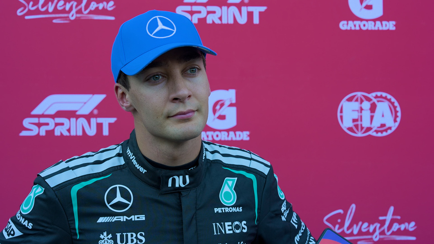 Russell felt 'very much off the pace of Lewis and Kimi' in British GP Sprint Qualifying