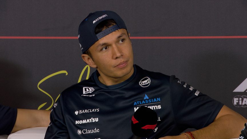Albon: 'We're not where we want to be'