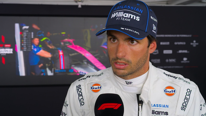 Sainz suggests Williams 'punching below' weight in Canadian GP Qualifying
